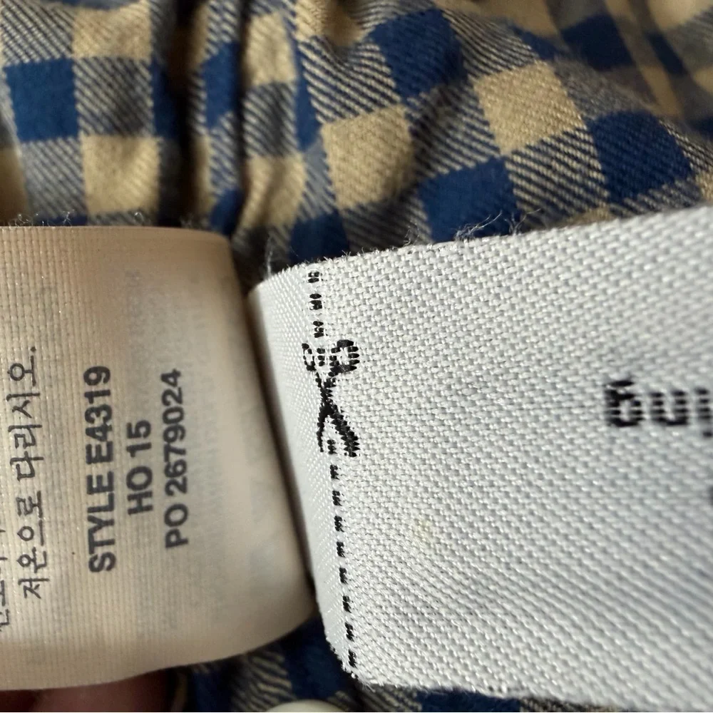 J. Crew Slim Fit Gingham Check Shirt